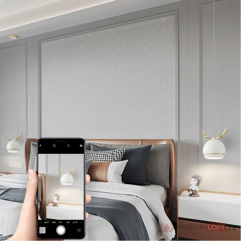 Подвесной светильник WENDY Black 4000К от ImperiumLoft