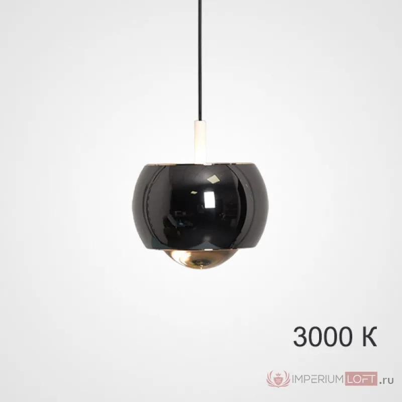 Подвесной светильник BENDIX C Pearl Black 3000К от ImperiumLoft