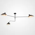 Потолочная люстра TEBES L3 Black от ImperiumLoft