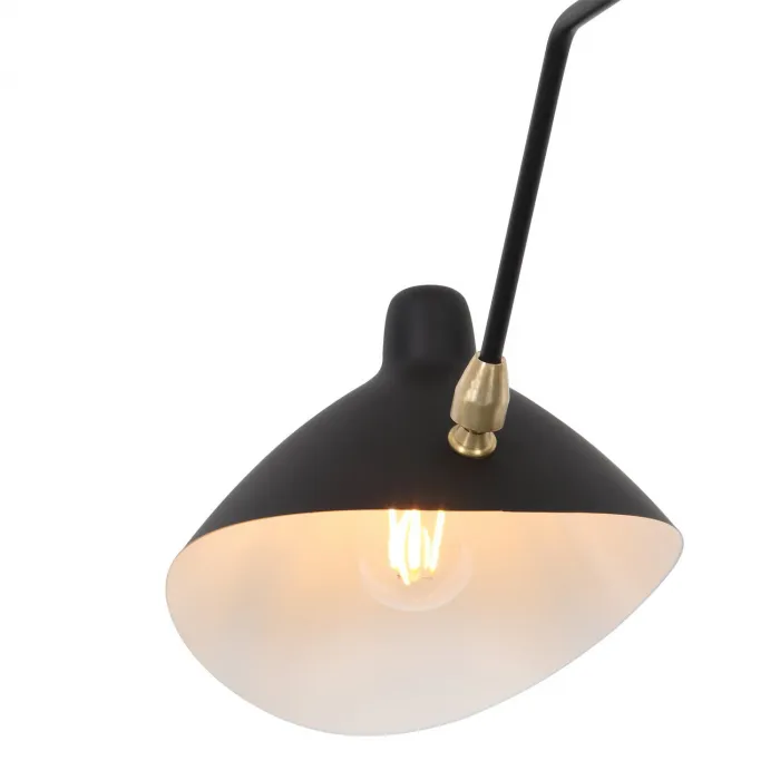 Потолочная люстра TEBES L3 Black от ImperiumLoft