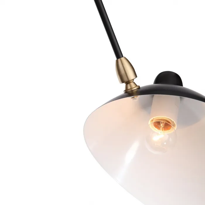 Потолочная люстра TEBES L3 Black от ImperiumLoft