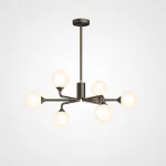 Потолочная люстра PROTON L6 Black от ImperiumLoft