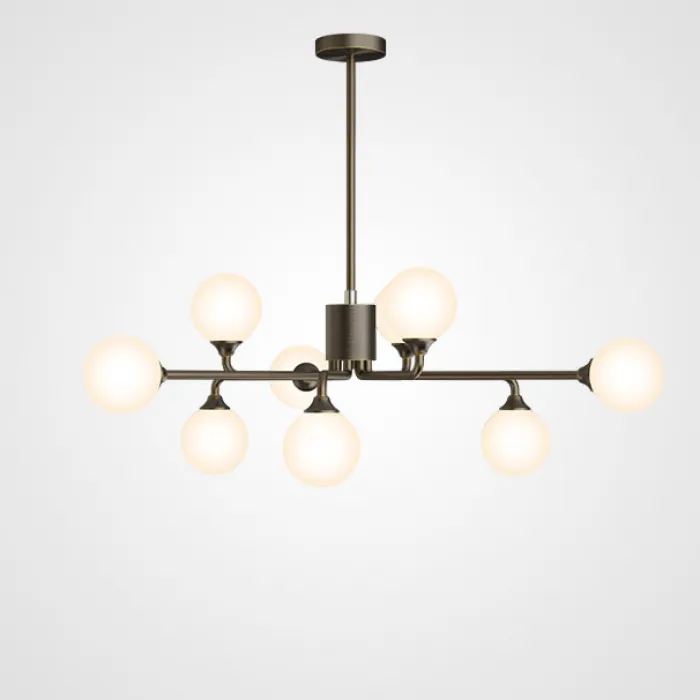 Потолочная люстра PROTON L6 Black от ImperiumLoft
