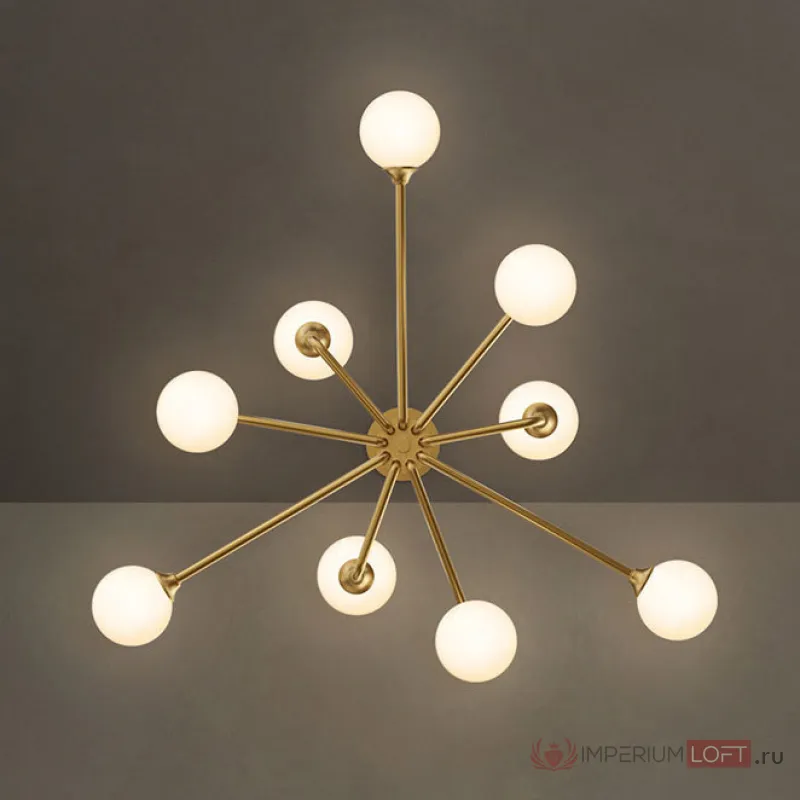 Потолочная люстра PROTON L9 Black от ImperiumLoft