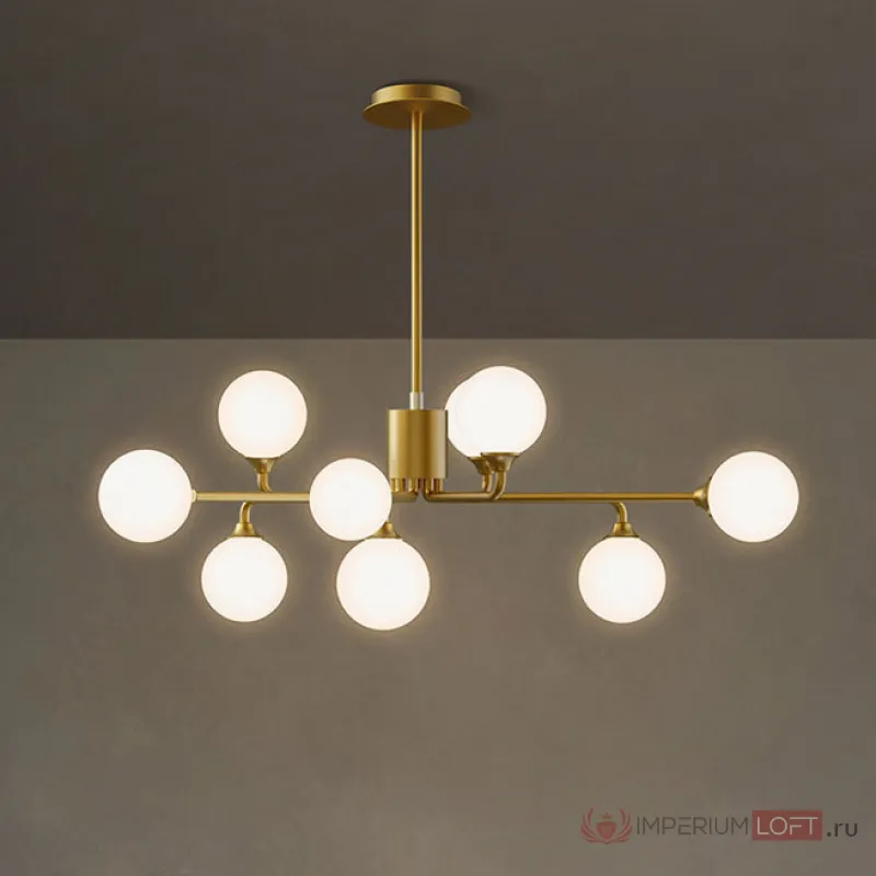 Потолочная люстра PROTON L9 Black от ImperiumLoft