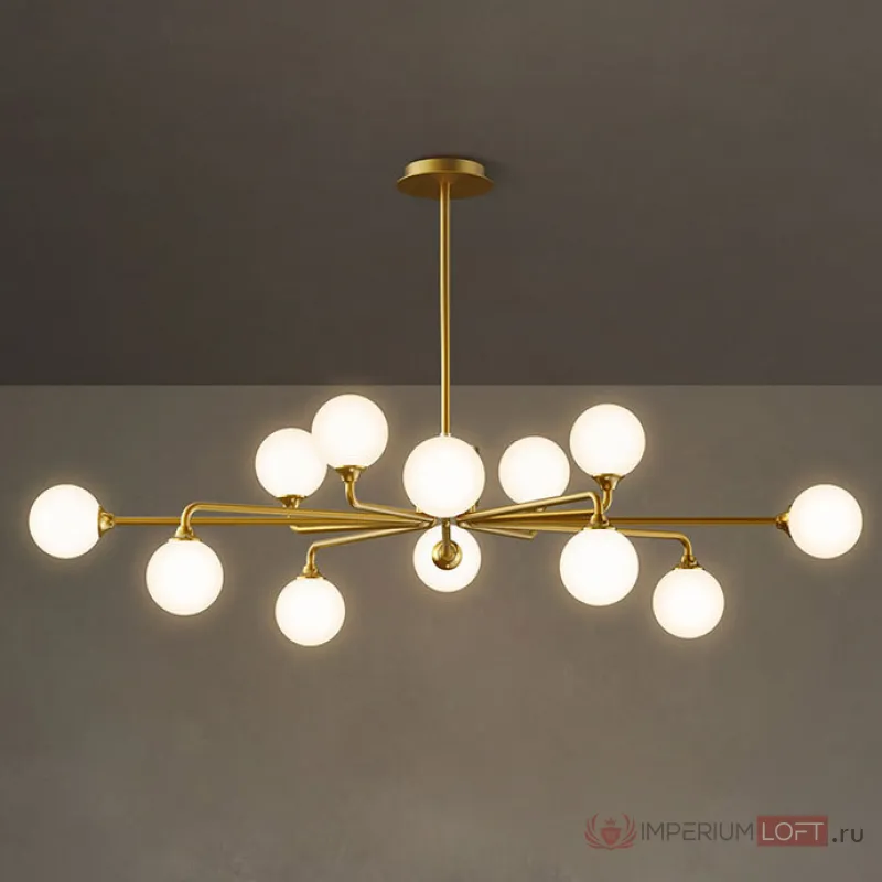 Потолочная люстра PROTON L9 Black от ImperiumLoft