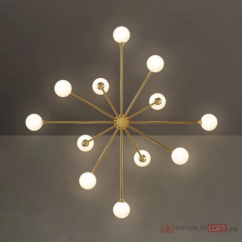 Потолочная люстра PROTON L9 Black от ImperiumLoft