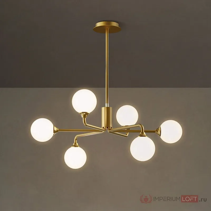 Потолочная люстра PROTON L9 Black от ImperiumLoft