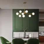 Потолочная люстра PROTON L6 Black от ImperiumLoft