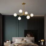 Потолочная люстра PROTON L6 Black от ImperiumLoft