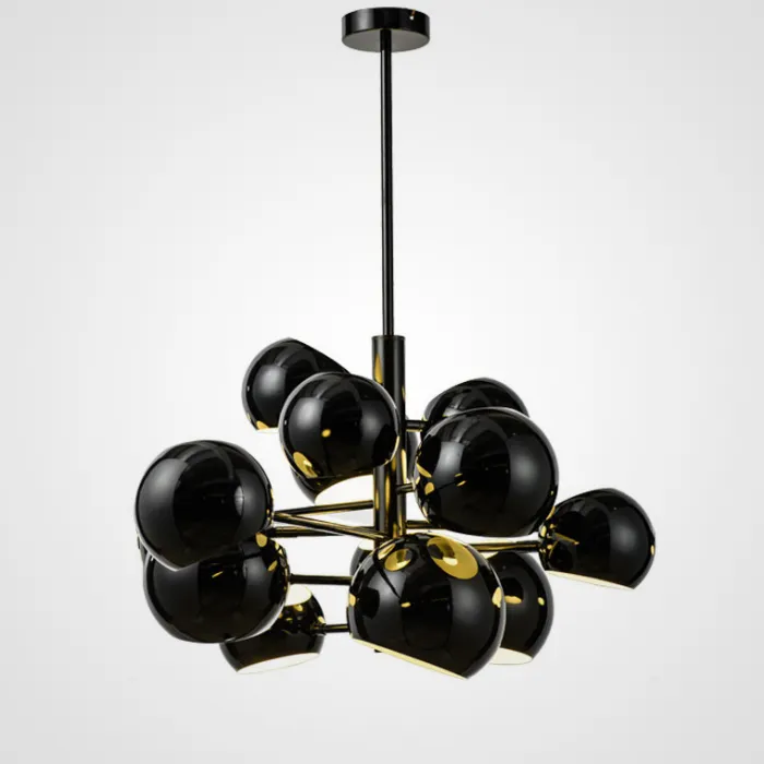 Дизайнерская люстра Kopra Burst L11 Black от ImperiumLoft