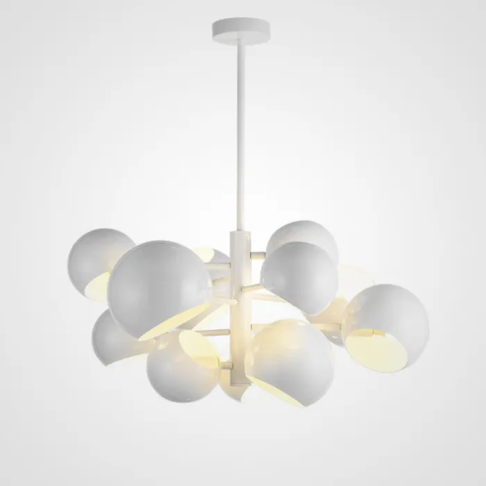 Дизайнерская люстра Kopra Burst L15 White от ImperiumLoft