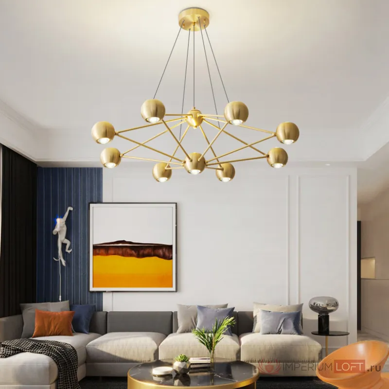 Подвесная люстра FLORRY D93 от ImperiumLoft