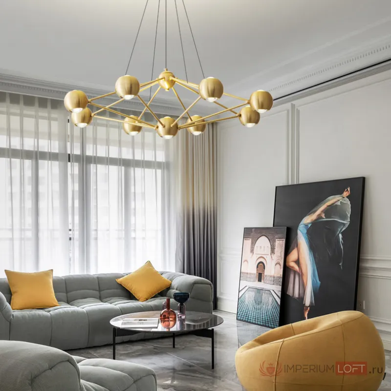 Подвесная люстра FLORRY D93 от ImperiumLoft