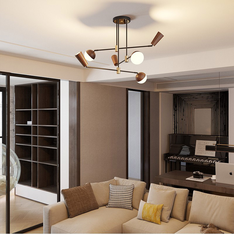 Потолочная люстра TAHVO L4 от ImperiumLoft