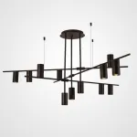 Люстра на штанге CASA N L12 Brass