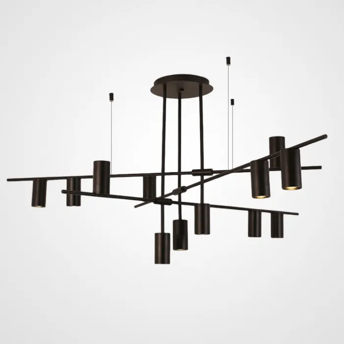 Люстра на штанге CASA N L12 Brass