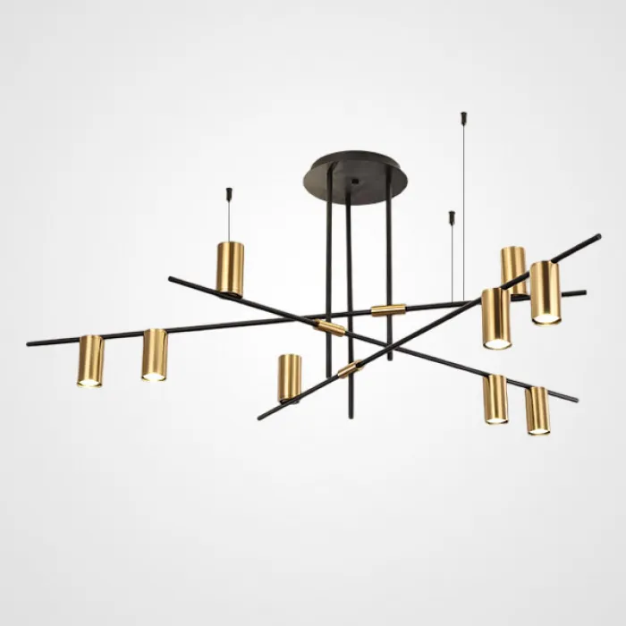 Люстра на штанге CASA N L12 Brass