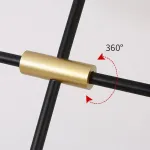 Люстра на штанге CASA N L12 Brass
