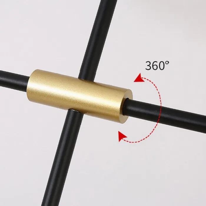 Люстра на штанге CASA N L12 Brass