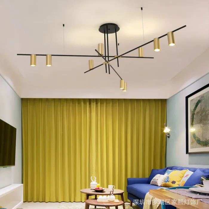 Люстра на штанге CASA N L12 Brass