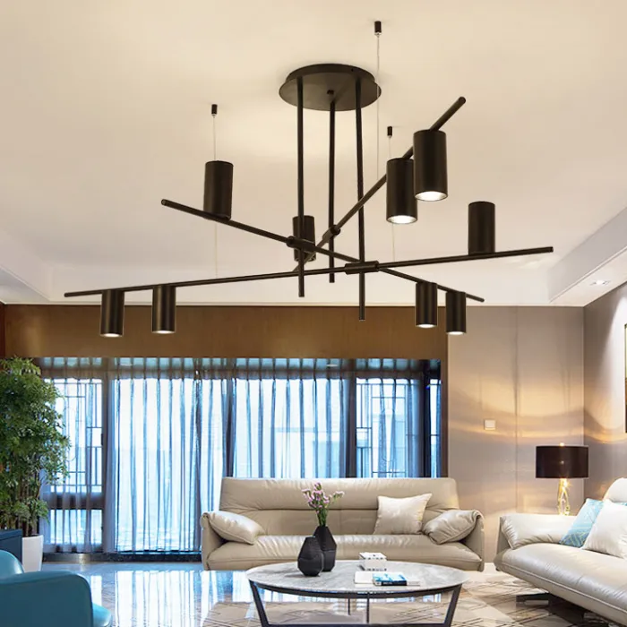 Люстра на штанге CASA N L12 Brass