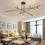 Люстра на штанге CASA N L12 Brass