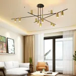 Люстра на штанге CASA N L12 Brass