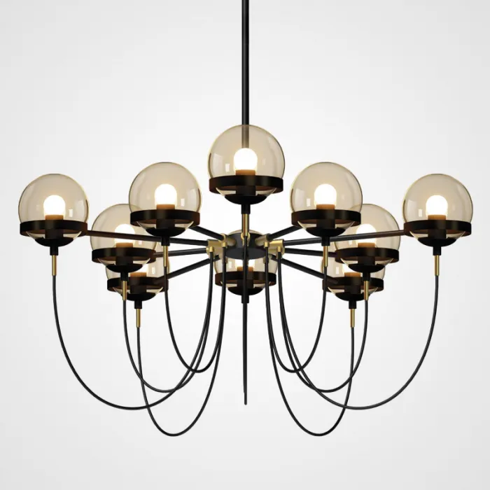 Потолочный светильник ORBIT L10 Black от ImperiumLoft