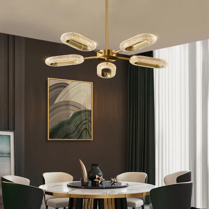Потолочная люстра KEZIA X L5 от ImperiumLoft