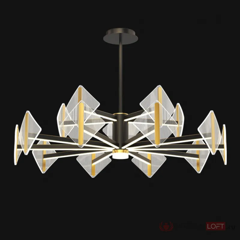 Потолочная люстра KEEN L15 Brass от ImperiumLoft