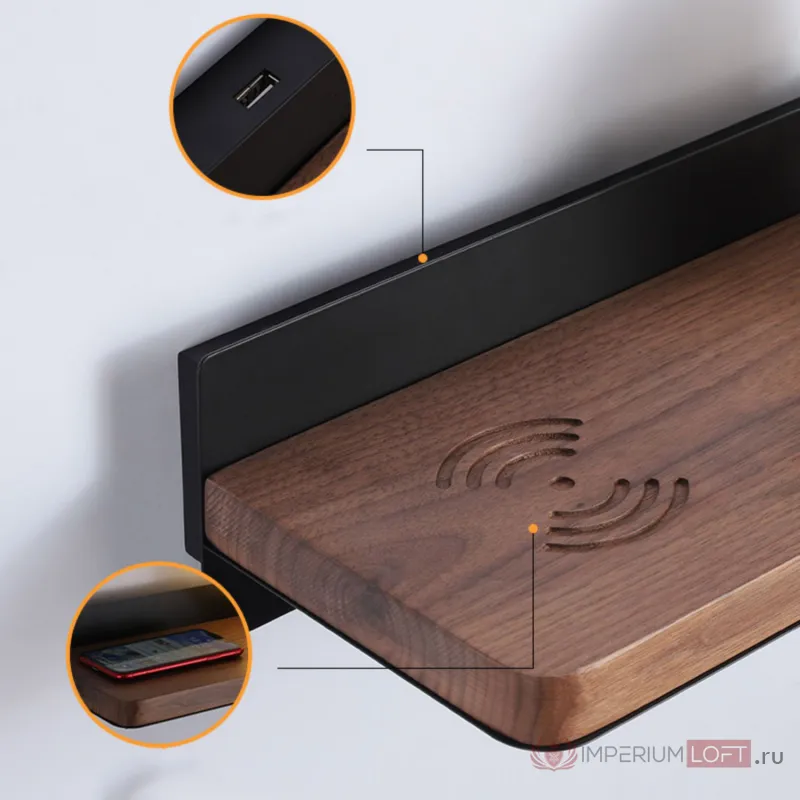 Светильник TIDI Light Brown от ImperiumLoft