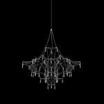 Подвесная люстра MARQUISE D55 Chrome от ImperiumLoft