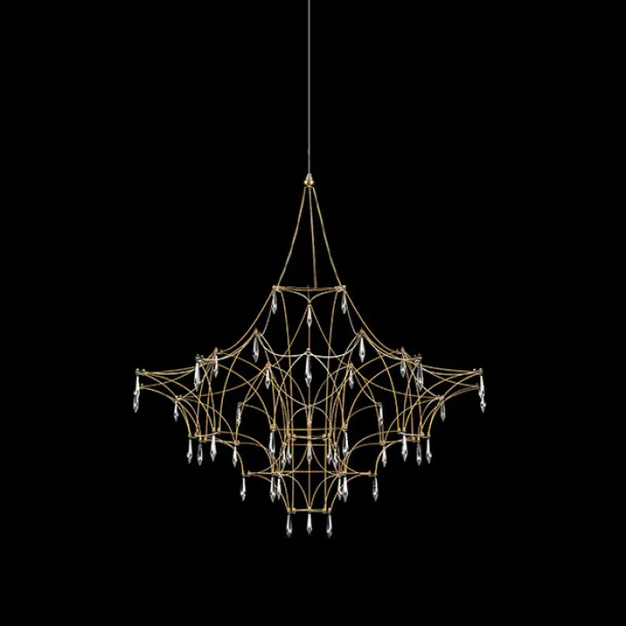 Подвесная люстра MARQUISE D55 Chrome от ImperiumLoft
