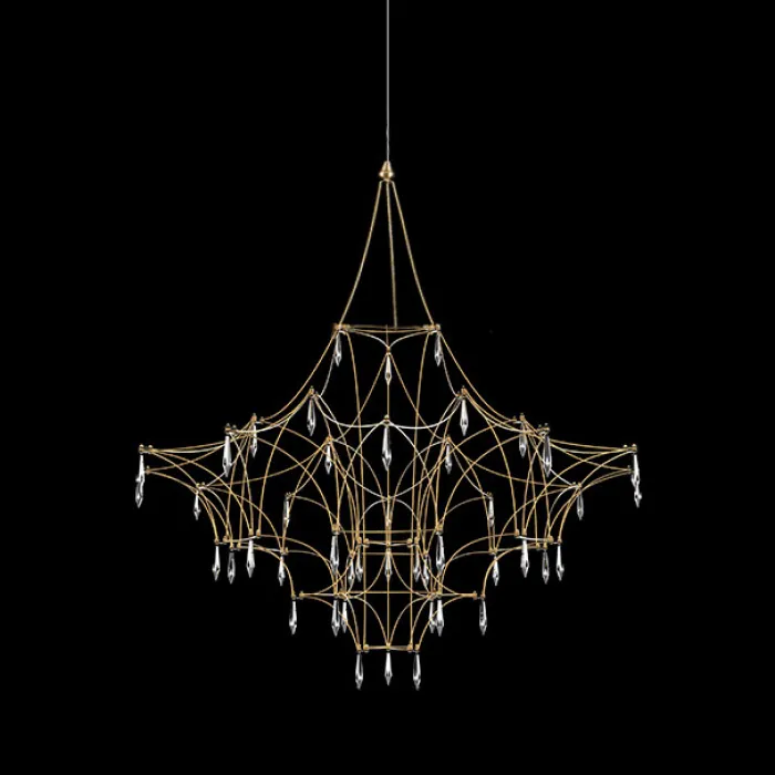Подвесная люстра MARQUISE D55 Chrome от ImperiumLoft