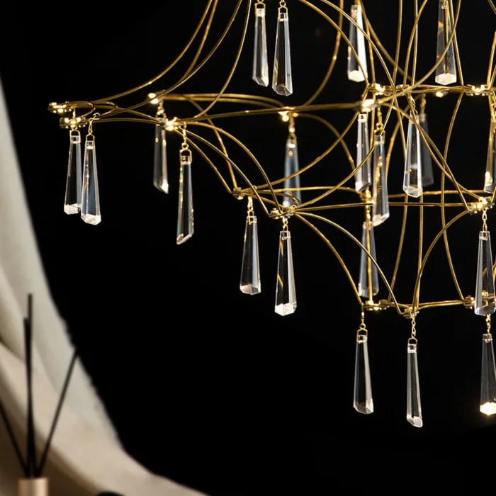 Подвесная люстра MARQUISE D55 Chrome от ImperiumLoft