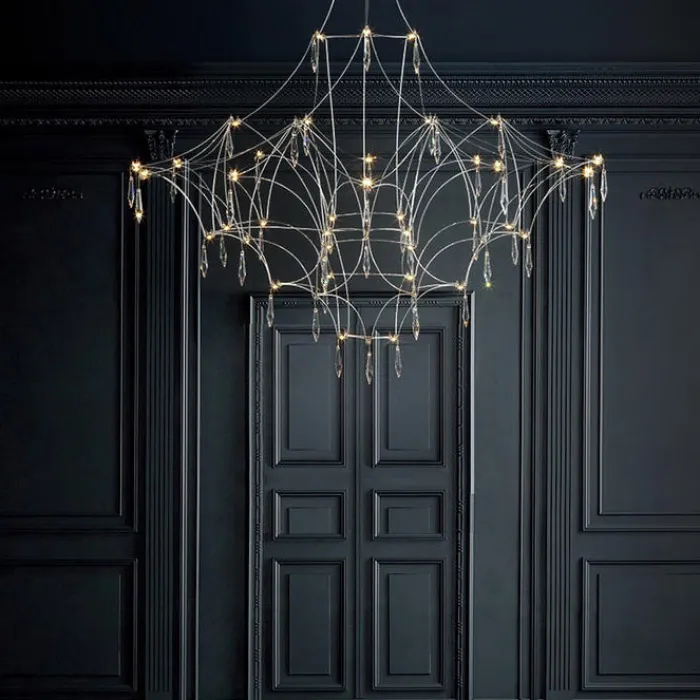 Подвесная люстра MARQUISE D55 Chrome от ImperiumLoft
