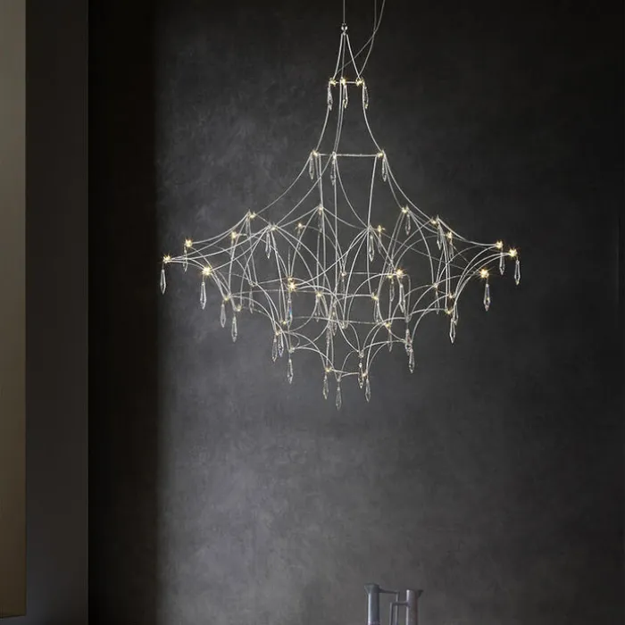 Подвесная люстра MARQUISE D55 Chrome от ImperiumLoft