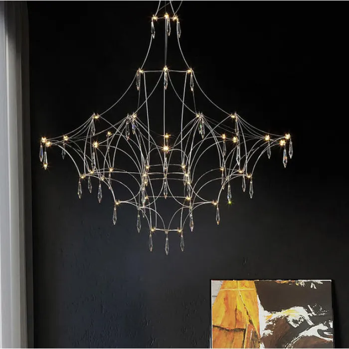 Подвесная люстра MARQUISE D55 Chrome от ImperiumLoft