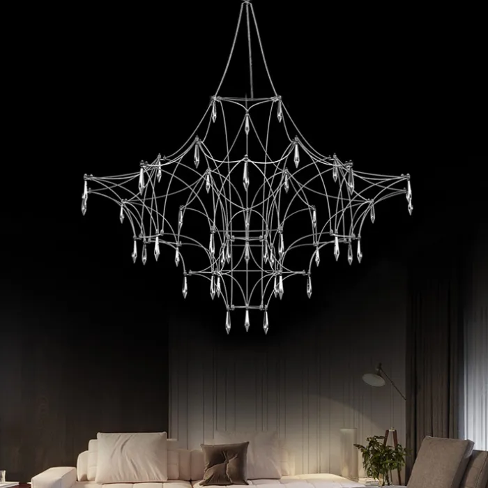 Подвесная люстра MARQUISE D55 Chrome от ImperiumLoft
