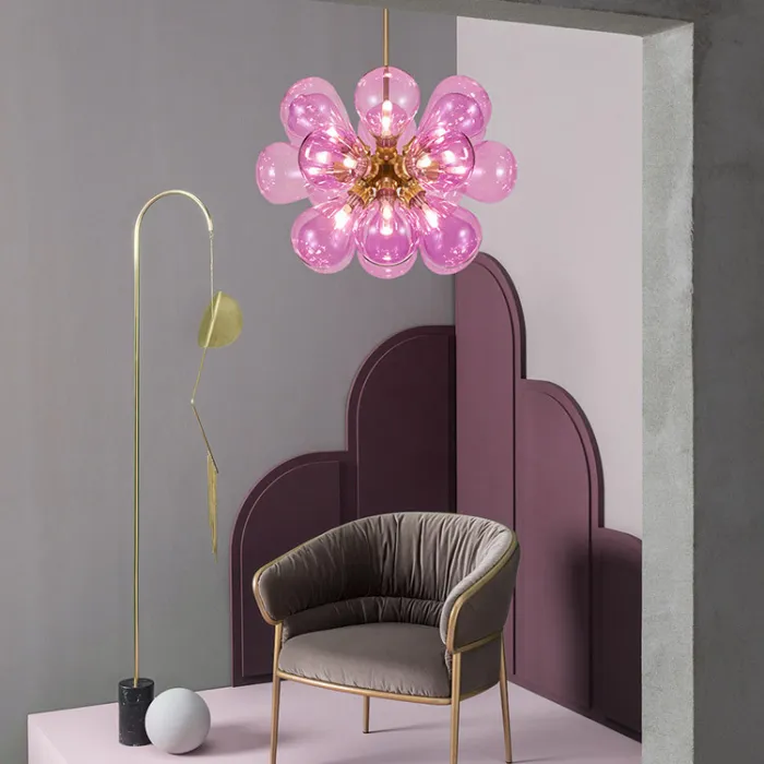 Потолочная люстра GRAPE MILK Amber от ImperiumLoft