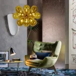 Потолочная люстра GRAPE MILK Amber от ImperiumLoft