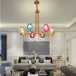 Подвесная люстра AGATE 5 L8 от ImperiumLoft