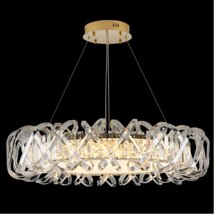 Подвесная люстра KARLENA D55 Transparent от ImperiumLoft