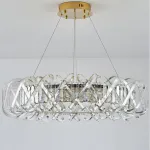 Подвесная люстра KARLENA D55 Transparent от ImperiumLoft