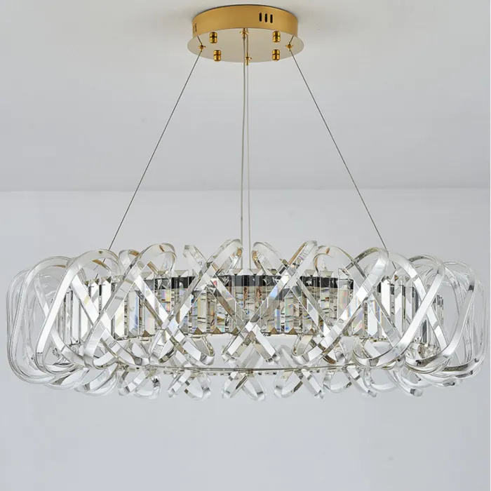 Подвесная люстра KARLENA D55 Transparent от ImperiumLoft
