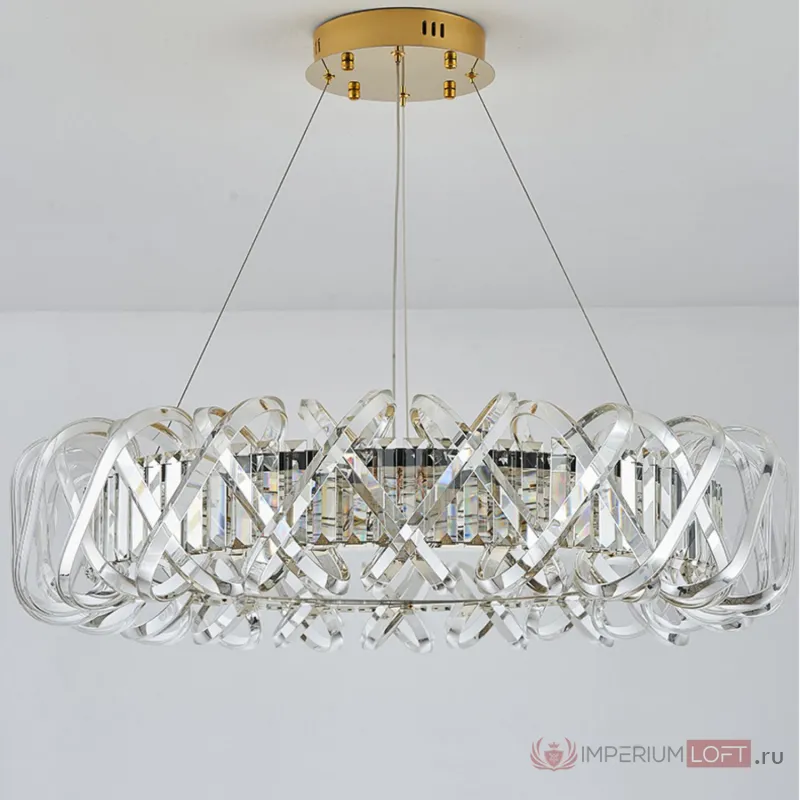 Подвесная люстра KARLENA D80 Grey от ImperiumLoft