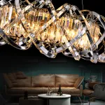 Подвесная люстра KARLENA D55 Transparent от ImperiumLoft