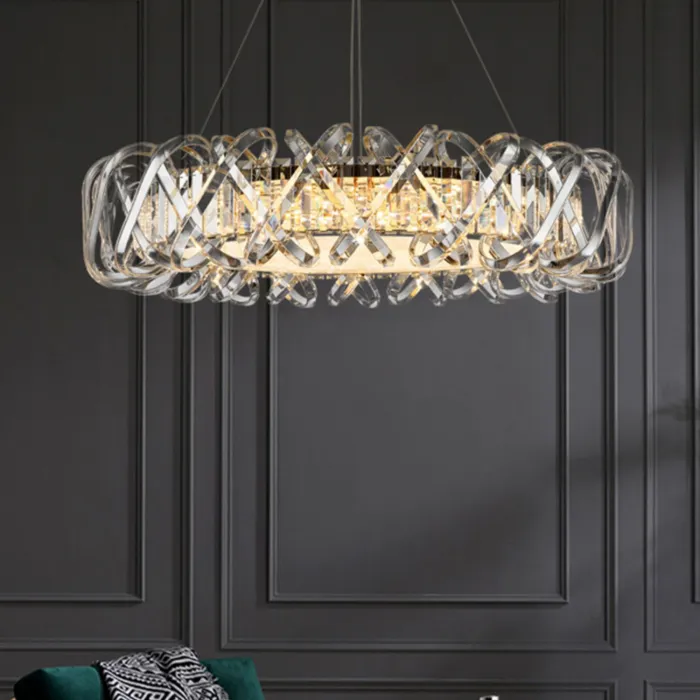 Подвесная люстра KARLENA D55 Transparent от ImperiumLoft