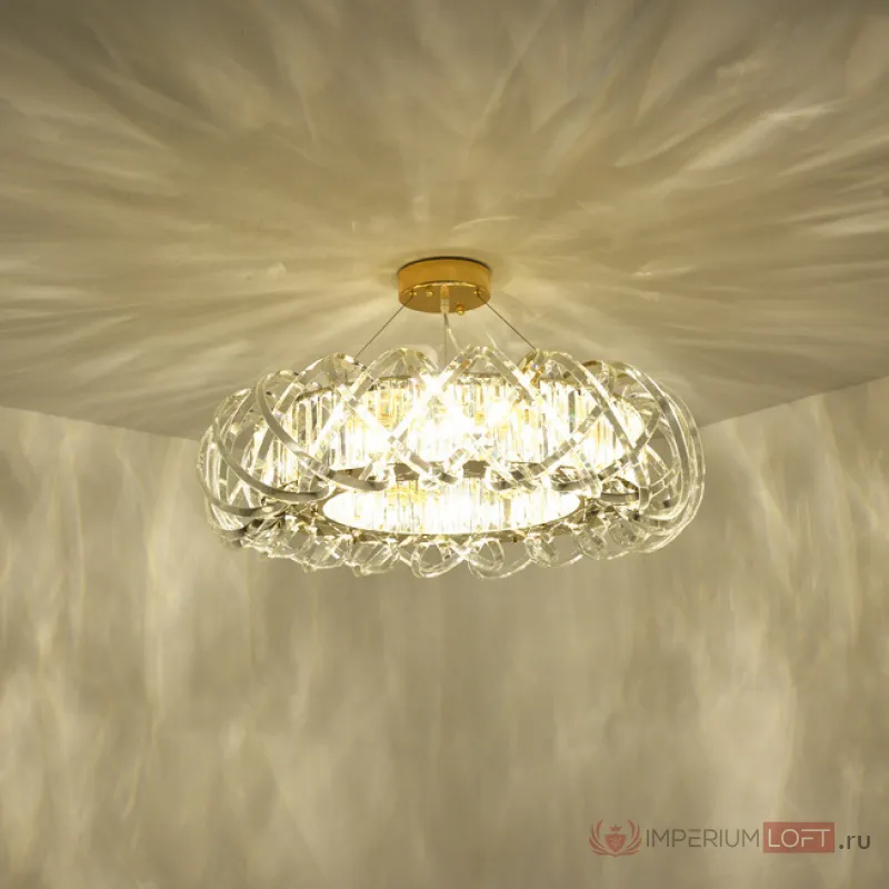 Подвесная люстра KARLENA D80 Grey от ImperiumLoft